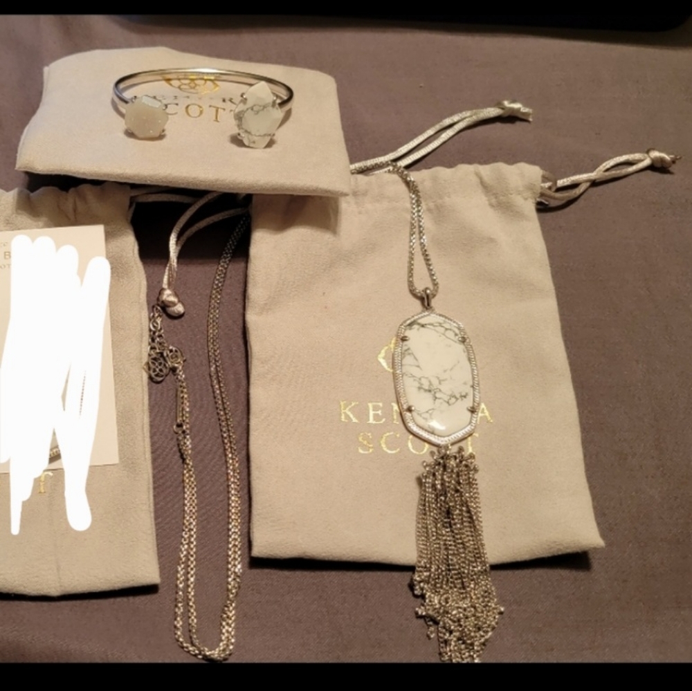 Kendra Scott Rayne necklace + cuff